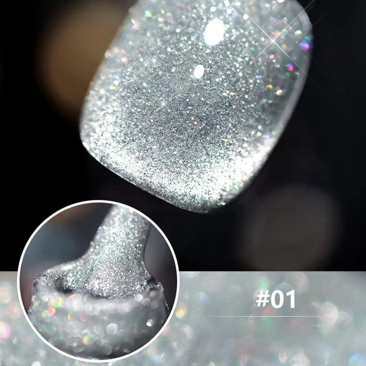 Laser Diamond nagellackset: Intensiv glans och glamorös lyster