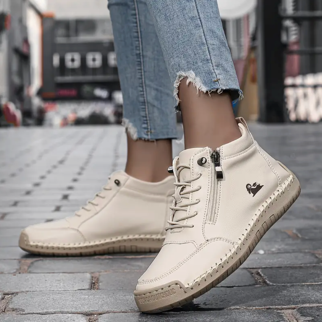 VogaDeck DoubleZip – Comfort & Orthopedic Support Sneakers 