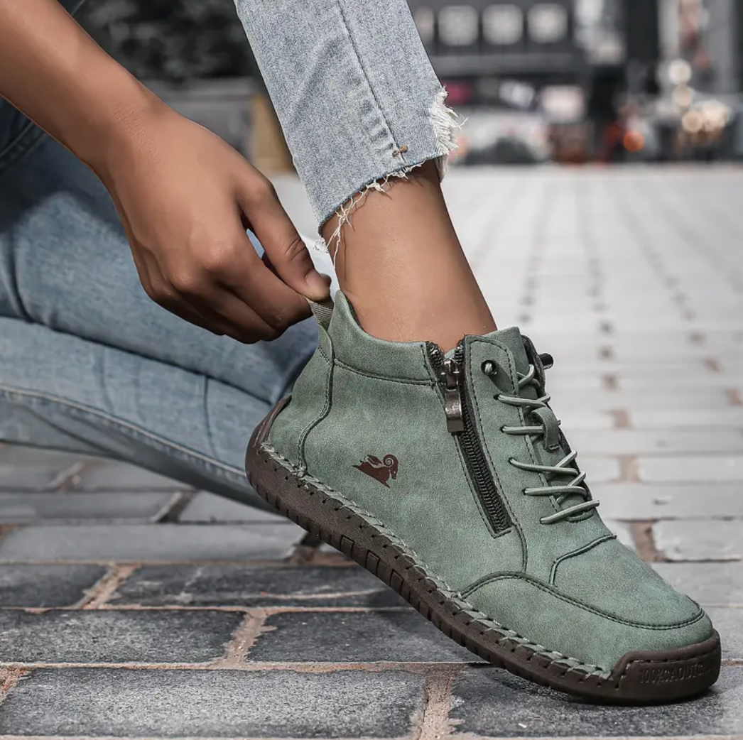 VogaDeck DoubleZip – Comfort & Orthopedic Support Sneakers 