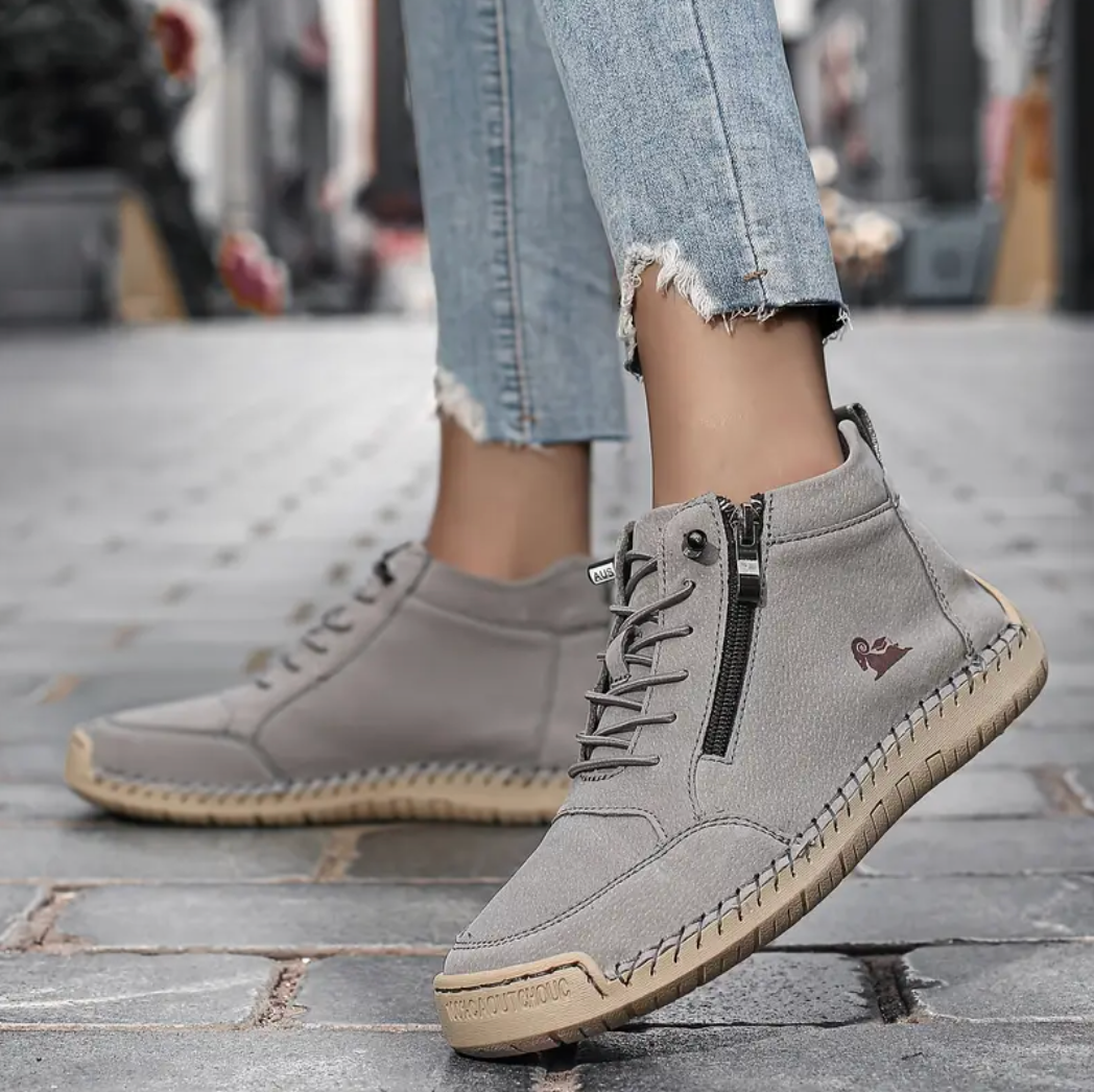 VogaDeck DoubleZip – Comfort & Orthopedic Support Sneakers 